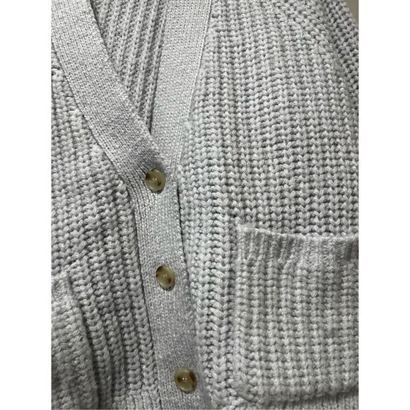 A.L.C. Women's Gray Cleveland Wool Alpaca Blend Button Front Cardigan Large NWOT - Picture 6 of 10